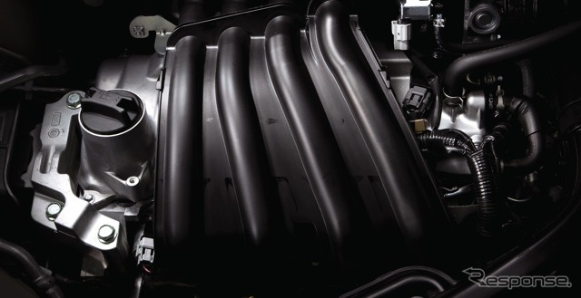 HR15DEエンジン。日産キューブに搭載