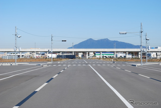 模擬市街路