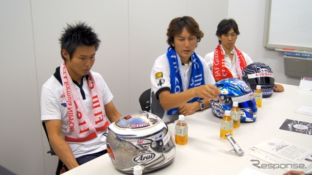 フジスプリントカップ11参加予定の3選手