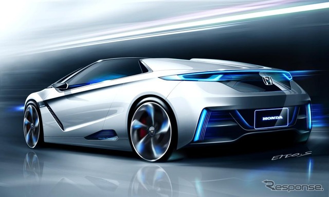 東京モーターショー11出品車両のホンダ・スモールスポーツEV（仮称）