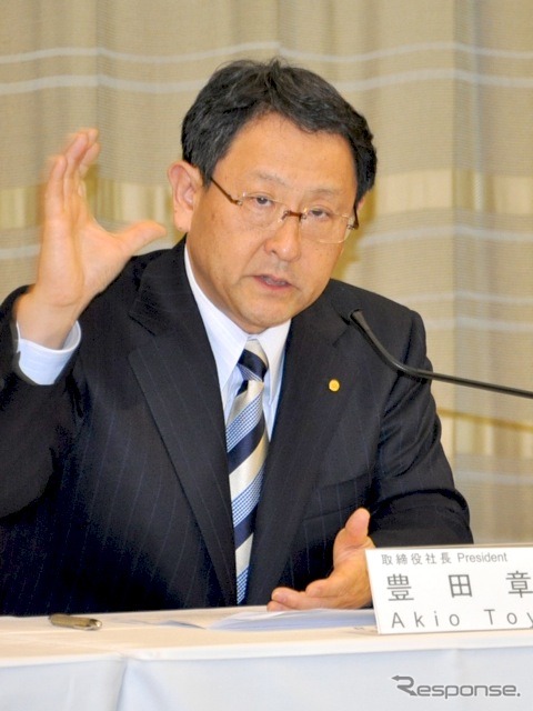 豊田社長がタイに現地入り(写真:7月13日撮影のもの)