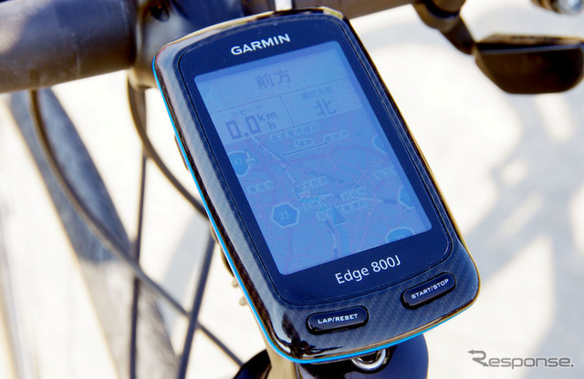 GARMIN Edge 800J インプレ前編】タッチパネルと地図表示が魅力