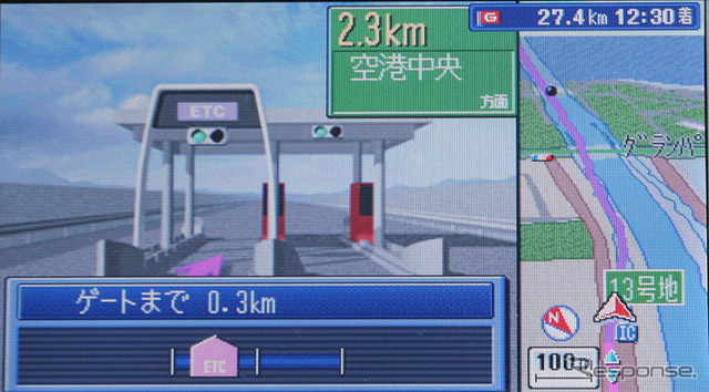 【ストラーダ DS100長期リポート その8】事前にわかって安心感は段違い「ETCレーン表示」