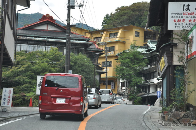 箱根の山へ