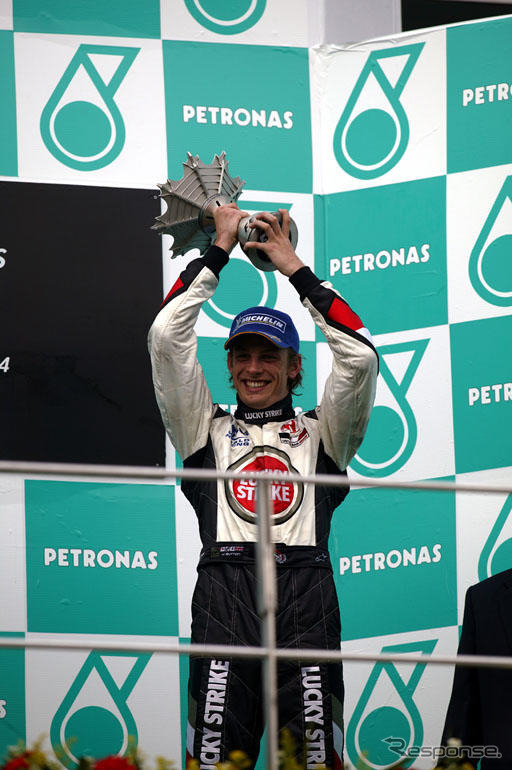【ホンダF1】バトン、連続表彰台を狙う