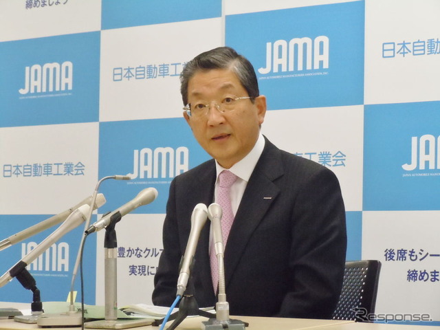 日本自動車工業会・志賀俊之会長(参考画像)