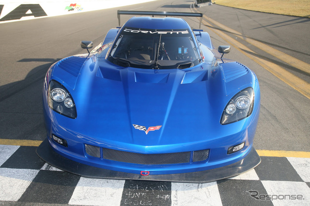 2012年のグランダムシリーズに投入されるシボレーコルベット・デイトナのプロトタイプ