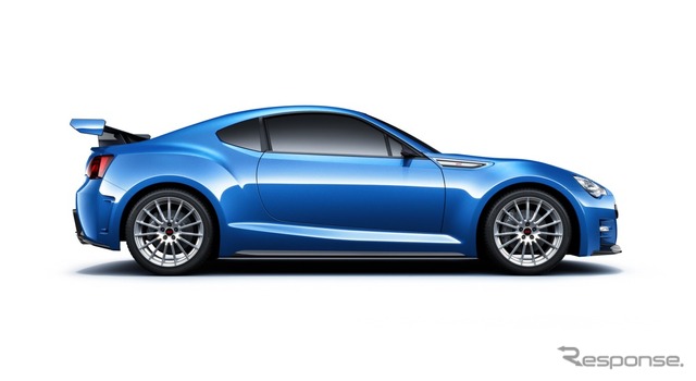 トヨタと共同開発した新型FRスポーツのコンセプトモデル、スバル 「BRZ コンセプト-STI–」