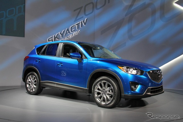 SUVのメインマーケット、北米でデビューを飾ったマツダCX-5(ロサンゼルスモーターショー11)