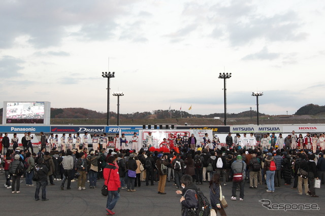 多くのファンが訪れた、昨年のS耐もてぎ戦。