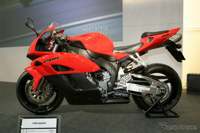 【東京モーターサイクルショー04】ホンダ最高峰スポーツ『CBR1000R』