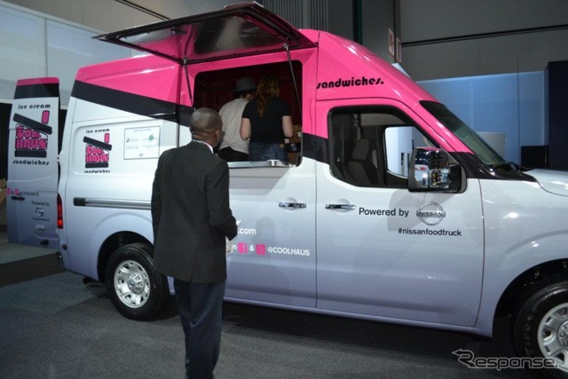 日産NV2500ハイルーフがベースの移動販売車（ロサンゼルスモーターショー11）