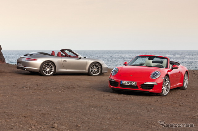 新型ポルシェ911カブリオレ