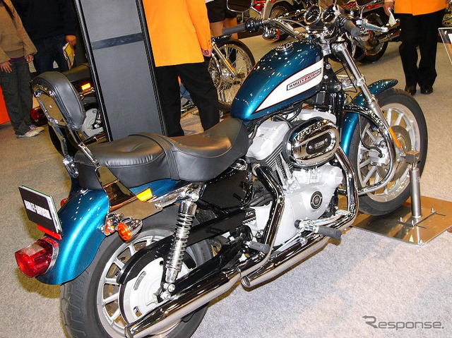 【東京モーターサイクルショー04】憧れが現実に…ハーレー