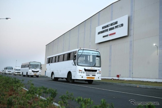ルノー日産チェンナイ（インド）工場