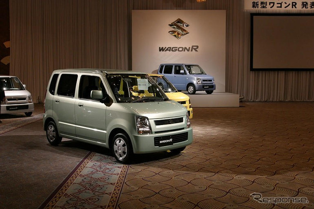 『ワゴンR』が首位奪還…2003年度軽自動車販売