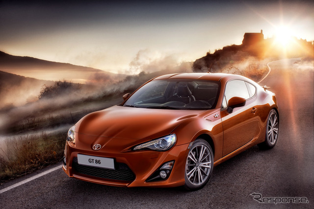 トヨタ86の欧州仕様、GT86