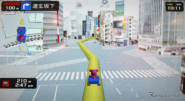 【ソニー『XYZ』】ポストペットのモモちゃんとドライブ