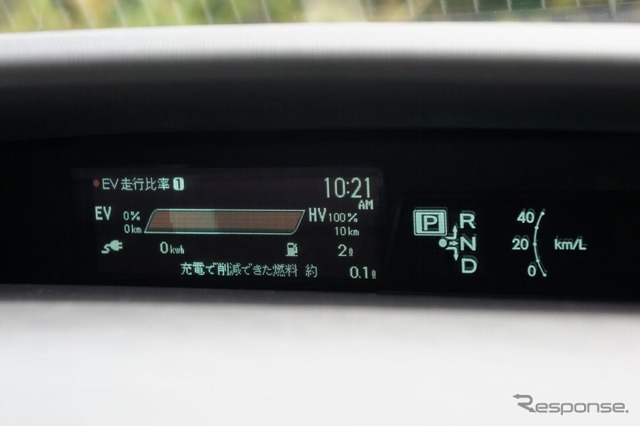 近距離ではEV、中・長距離ではHVと、2つの性格を持つプラグインハイブリッド車 プリウスPHV