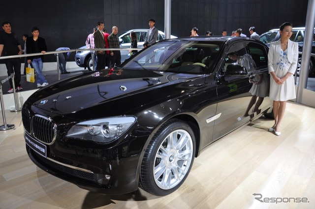 広州モーターショー11 BMW 760Li 25周年記念車