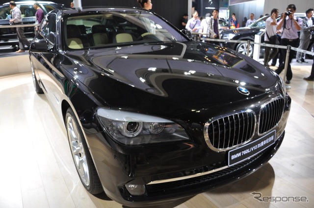 広州モーターショー11 BMW 760Li 25周年記念車