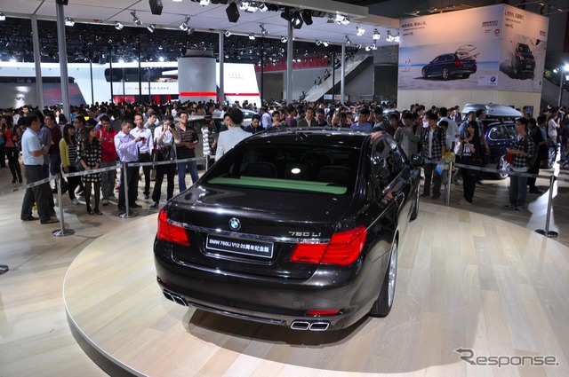 広州モーターショー11 BMW 760Li 25周年記念車