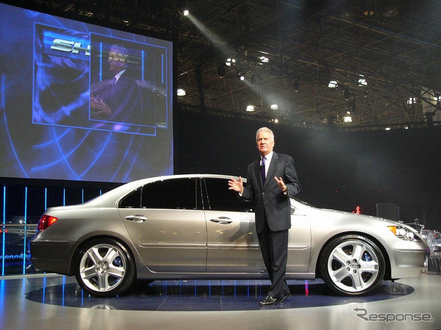 【ニューヨークモーターショー04】写真蔵…アキュラ『RL』/ホンダ『レジェンド』プロトタイプ
