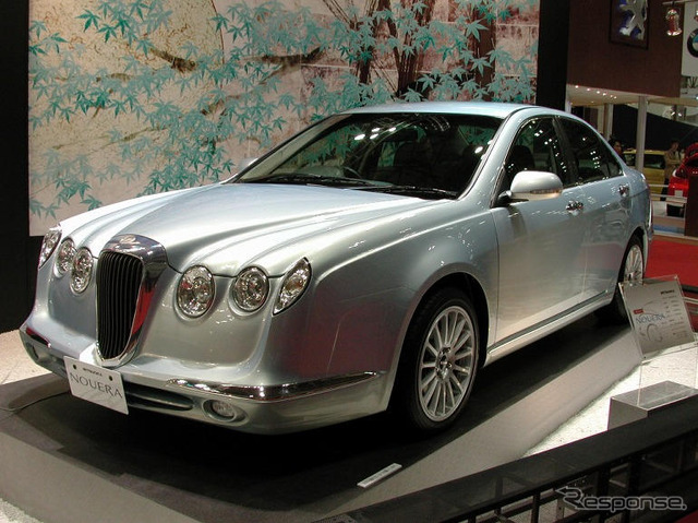 【写真蔵】光岡自動車が新型セダン『ヌエラ』を発売