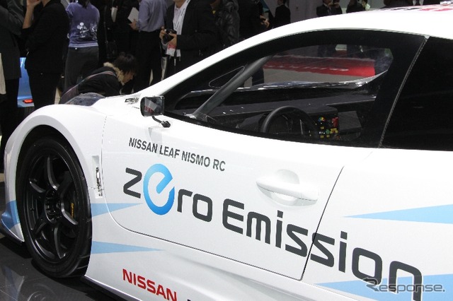 【東京モーターショー11】日産 リーフNISMO RCは8台、FIAはルール作り