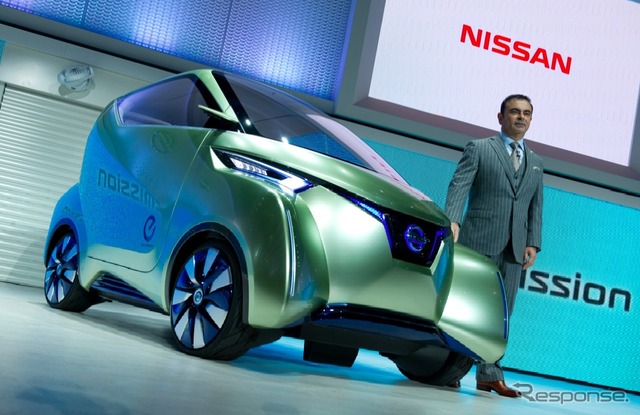 東京モーターショー11 日産 ゴーン社長