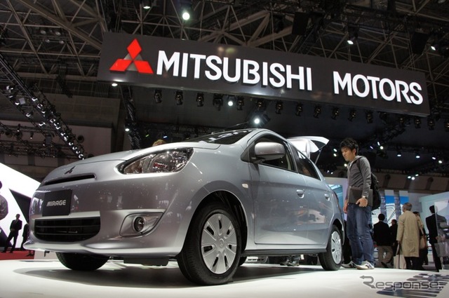 東京モーターショー2011 三菱ブース