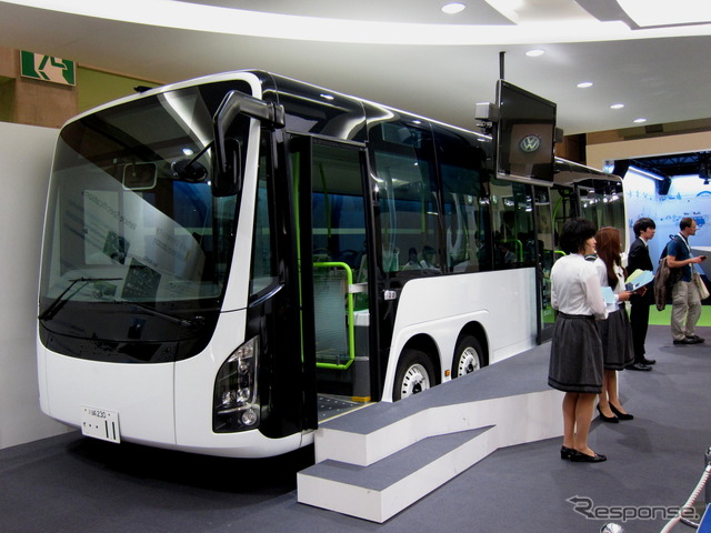 慶應義塾大学電気自動車研究室の電動バス