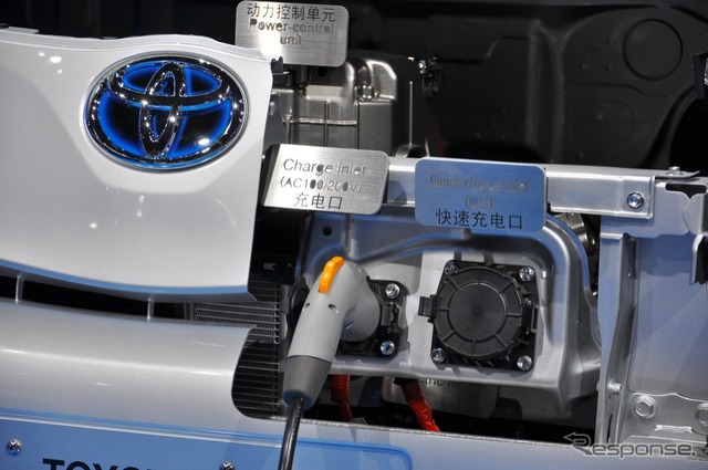 広州モーターショー11 トヨタ EVプロトタイプ