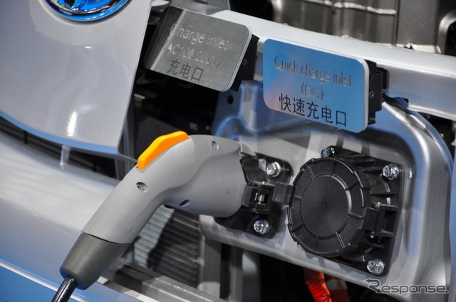 広州モーターショー11 トヨタ EVプロトタイプ