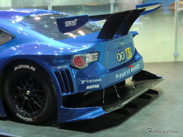 来季のGT300投入計画を発表済のスバルBRZ。