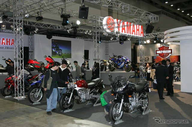 【東京モーターサイクルショー04】写真蔵…ヤマハブース編