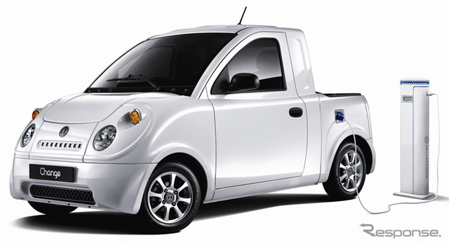 韓国ADモータースの小型EV、チェンジ（東京モーターショー11）