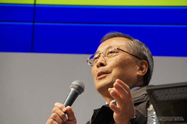 マツダの山内氏が入社を決めた、コスモスポーツ。