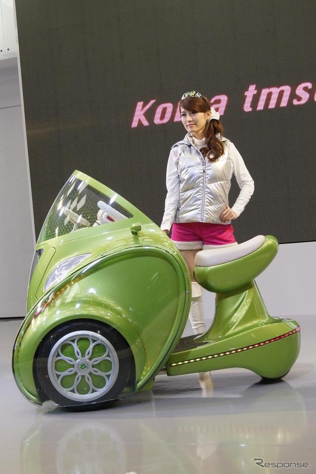 興和テムザックの小型EV、KOBOTベータ(東京モーターショー11)