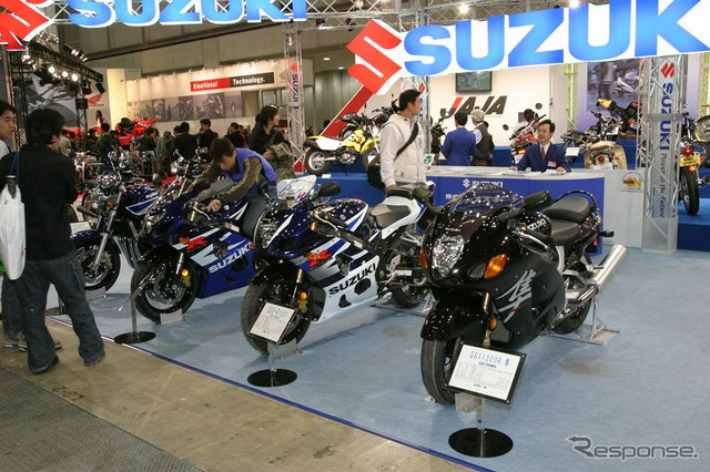 【東京モーターサイクルショー04】写真蔵…スズキブース編