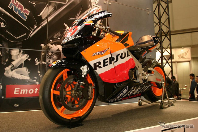 【東京モーターサイクルショー04】写真蔵…ホンダブース編