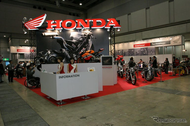 【東京モーターサイクルショー04】写真蔵…ホンダブース編