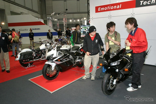 【東京モーターサイクルショー04】写真蔵…ホンダブース編
