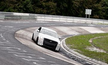 ドイツ・ニュルブルクリンクで開発テスト中のキャデラックATS