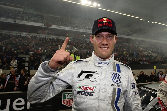 フォルクスワーゲンのWRCドライバー、セバスチャン・オジェ選手