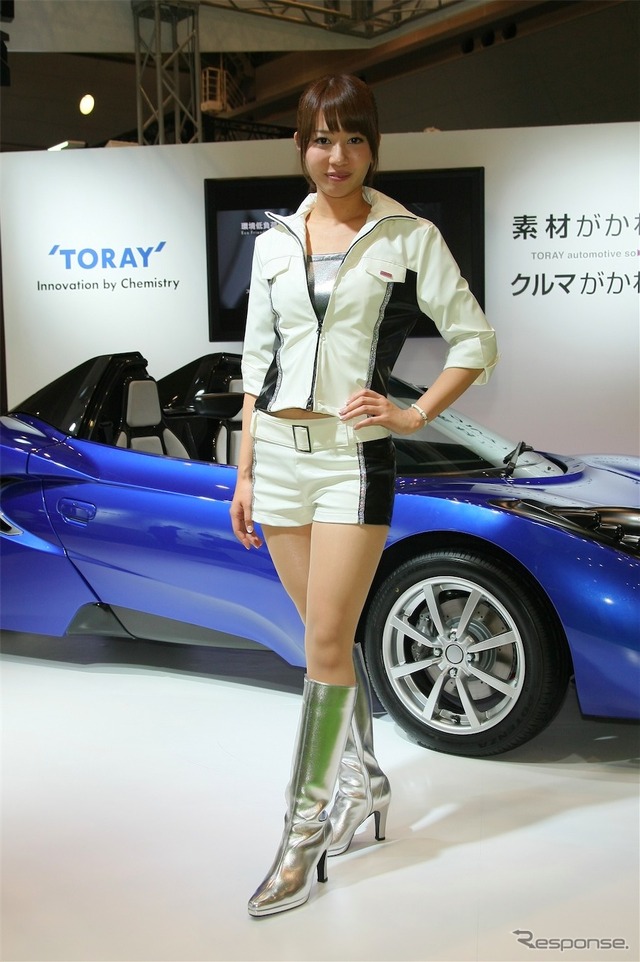 東レ コンパニオン(東京モーターショー11)