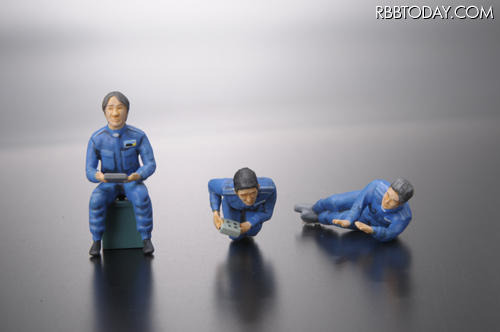 「1/48 有人潜水調査船しんかい6500」乗組員