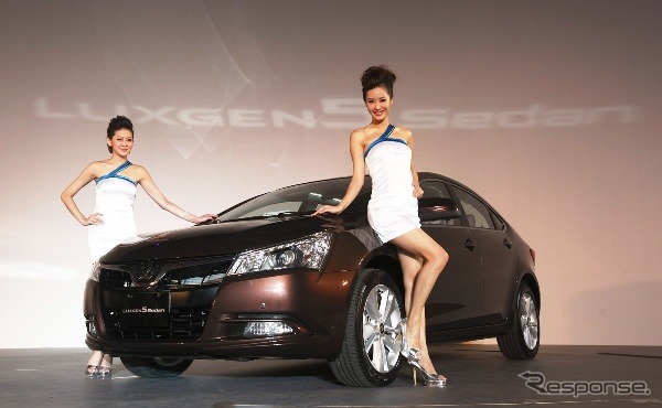 台湾の裕隆汽車の高級車ブランド、LUXGEN初の4ドアセダン、LUXGEN 5