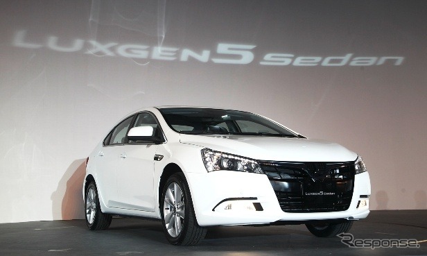 台湾の裕隆汽車の高級車ブランド、LUXGEN初の4ドアセダン、LUXGEN 5