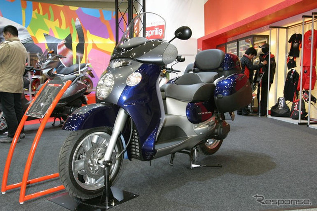 【東京モーターサイクルショー04】写真蔵…アプリリア編